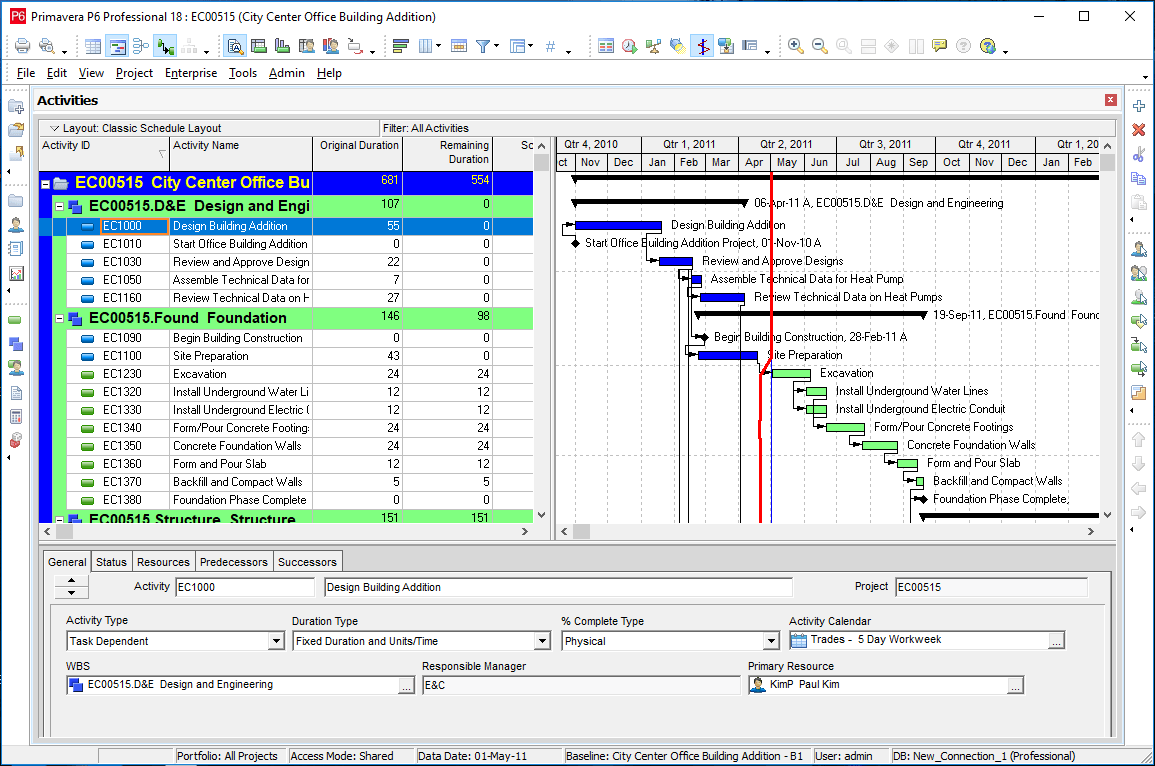 converting p6 file to ms project